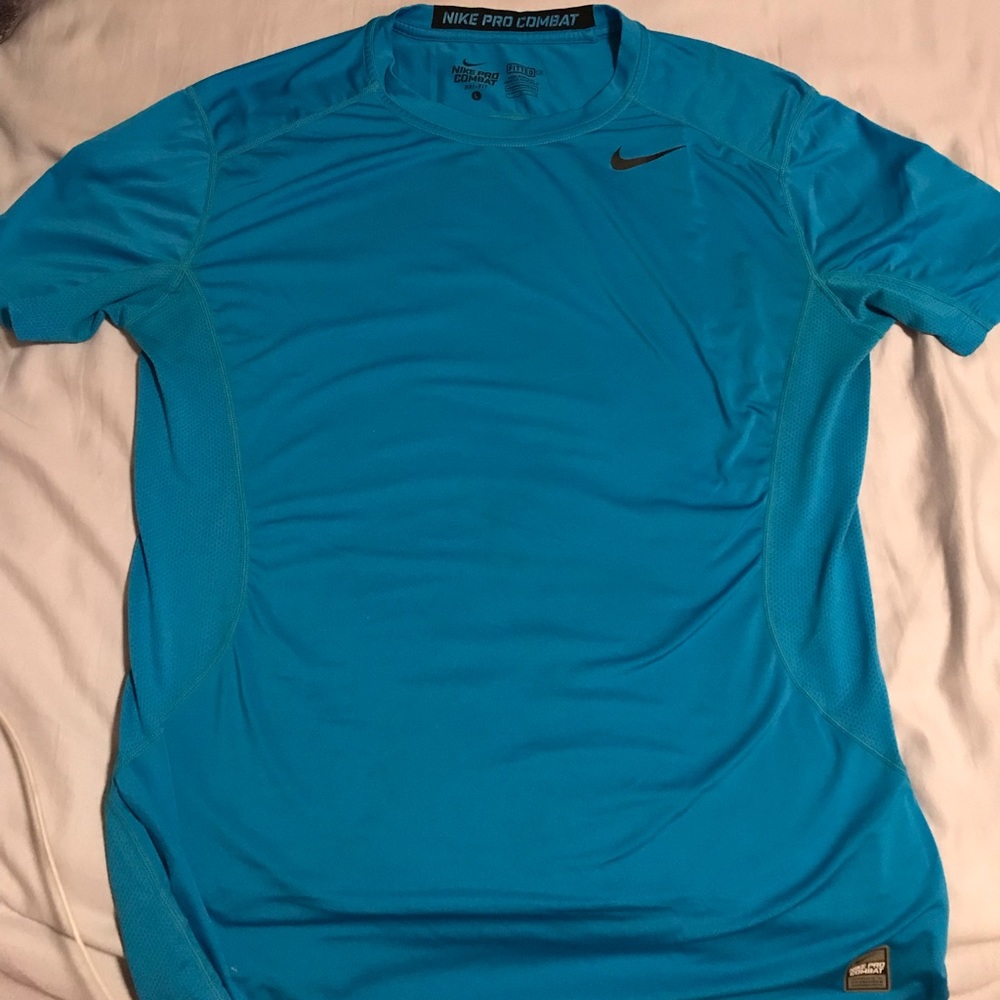 Nike pro-combat, dri-fit, fitted, large